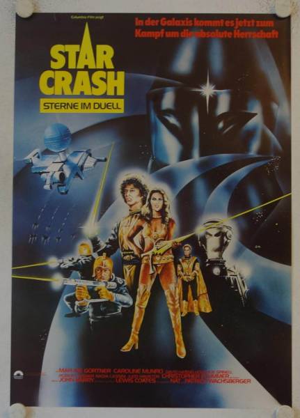 Star Crash - Sterne im Duell originales deutsches Filmplakat